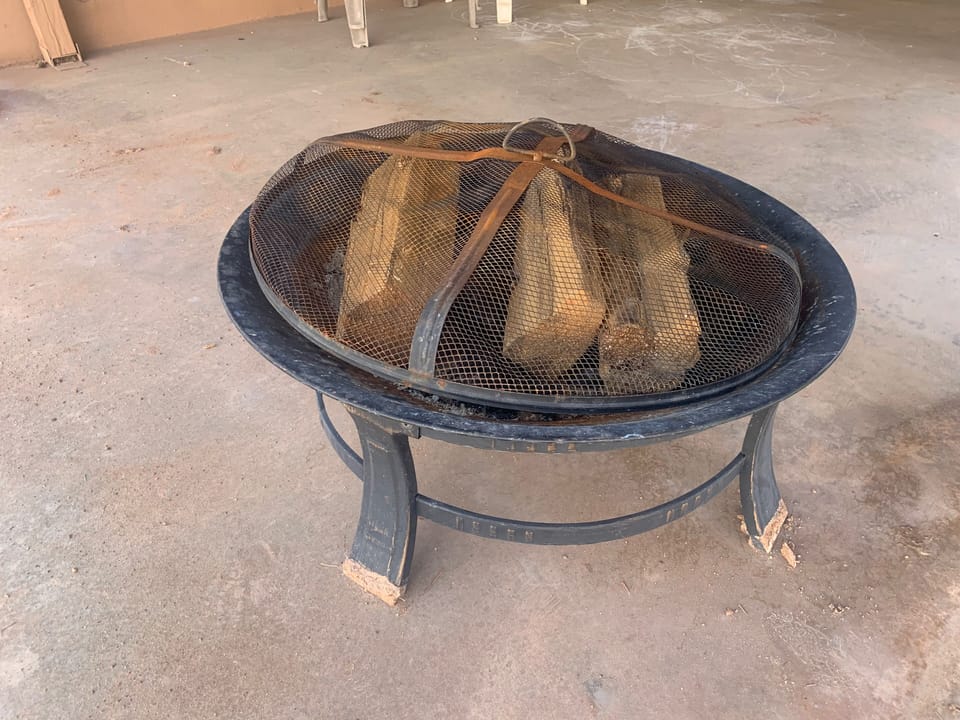 Make s'mores around the fire pit