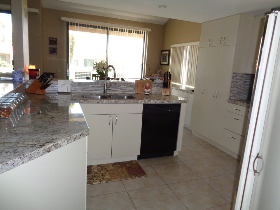 Kitchen Open to Dining Room