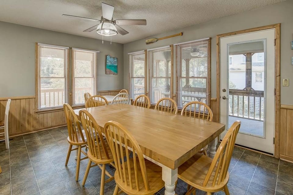 Mid-Level Dining Table seats 8