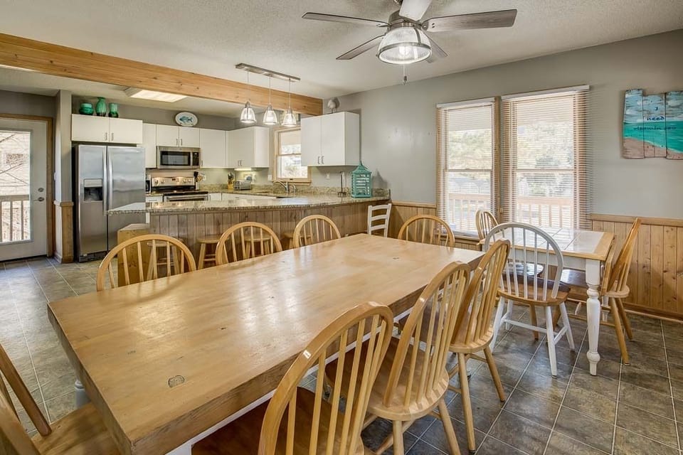 Mid-Level Dining Table seats 8