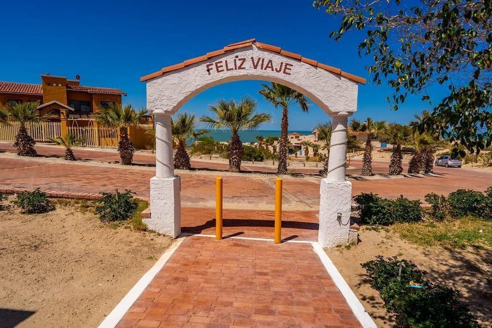 La Hacienda Condo 4 San Felipe Baja - community complex exit