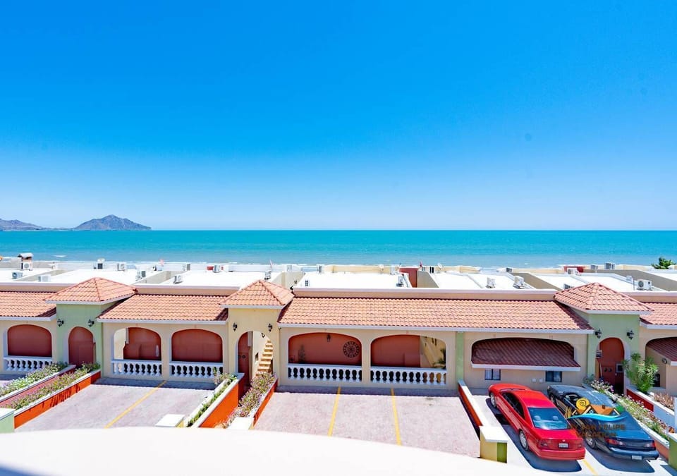 Jerry`s condo 4 in Villa las Palmas San Felipe - beach view from balcony
