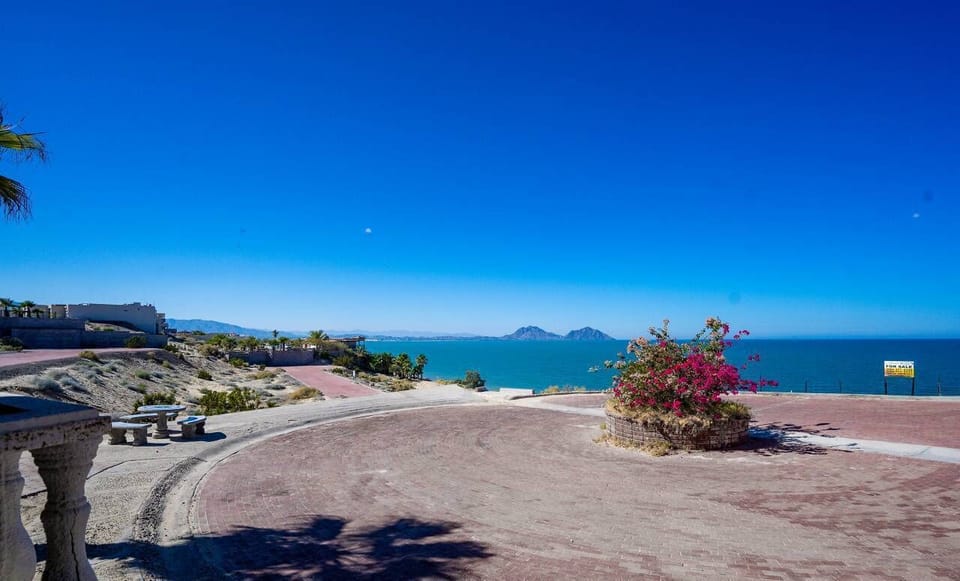 Wake up to the sand and surf at Casa Julieta in San Felipe Baja California Mexico — ocean views from your window.