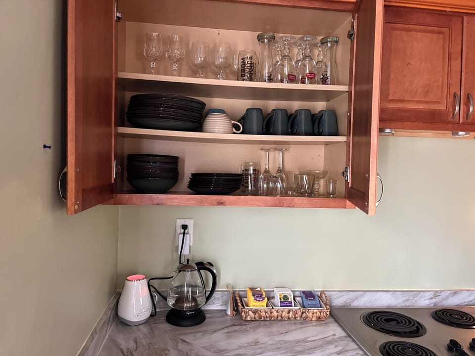 Stocked kitchen
