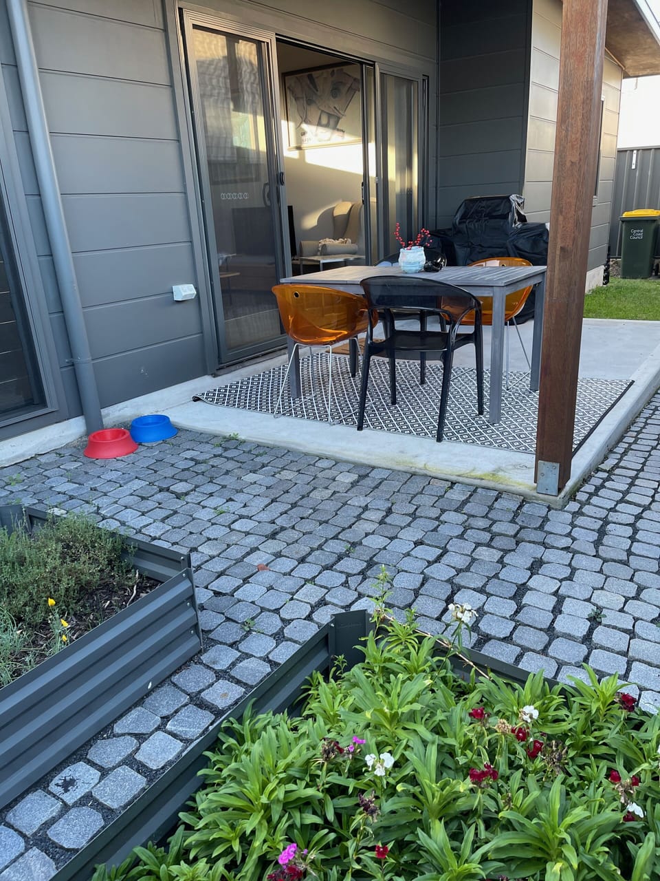 outdoor area with BBQ 