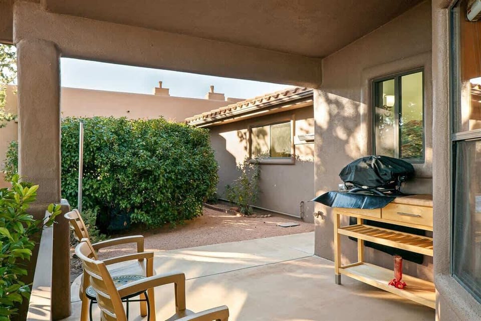 Enjoy BBQs and outdoor dining
