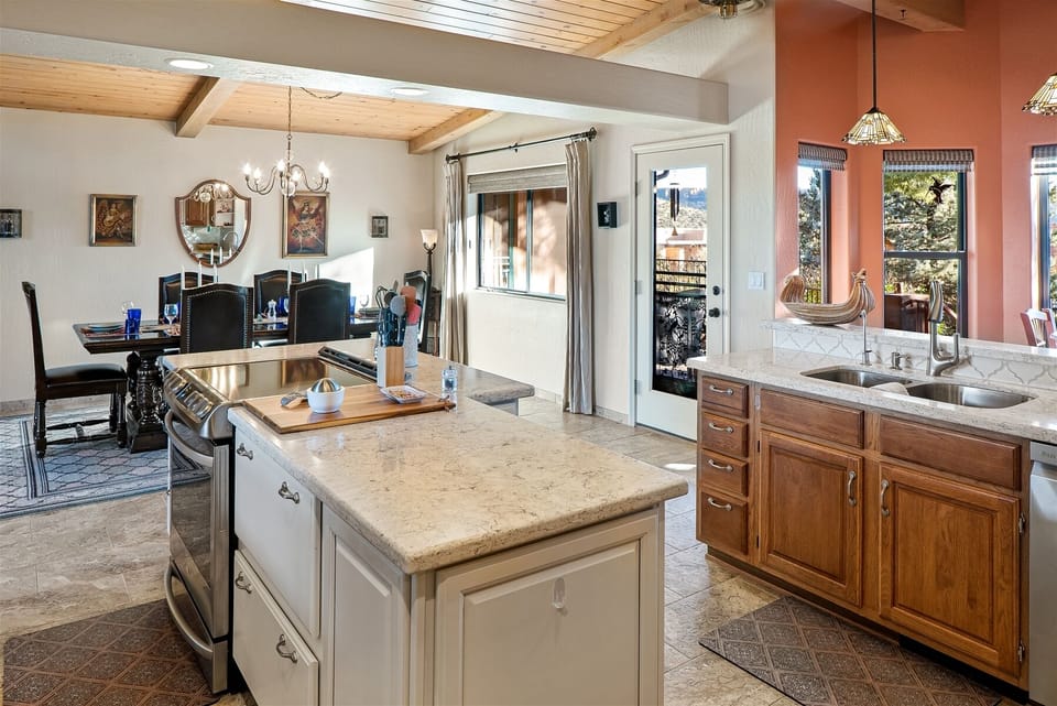 A view of the dining area