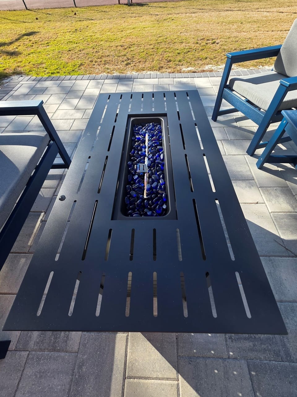 Brand new fire pit for your relaxing vacation enjoyment 
