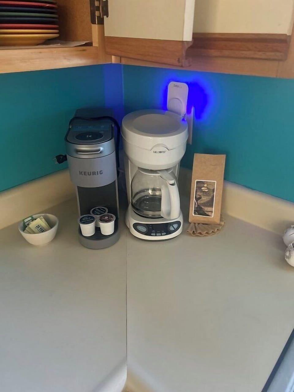 Keurig K Iced Plus and Regula Coffee Pot