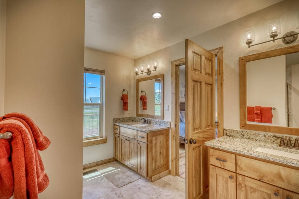 Beautiful Bathroom with Two Sinks