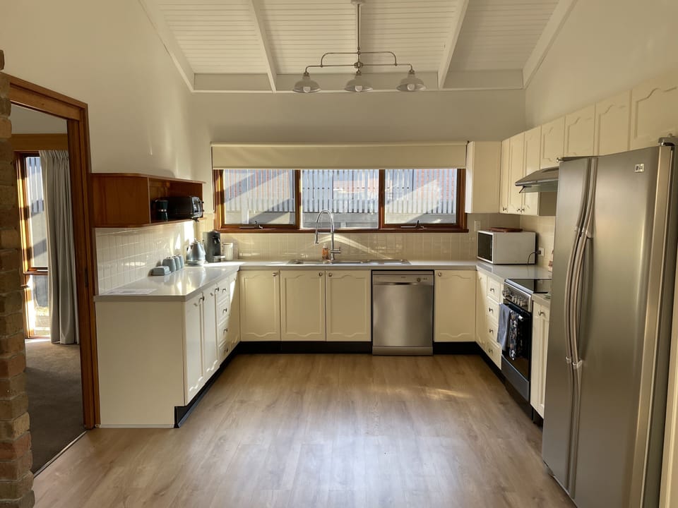 Our fully equipped kitchens everything you'd need to cook a Christmas dinner!