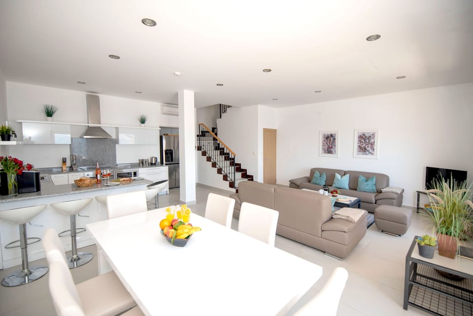 Open plan living ensures everyone is included