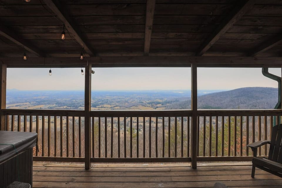 Mountain Views from the back deck