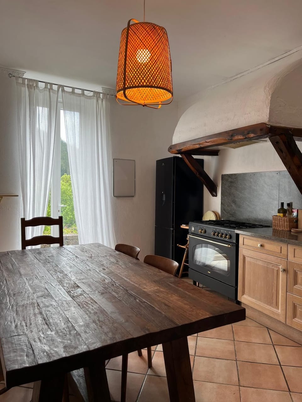 Comfort Cottage, Ensuite, Mountain View (Ciboulette) | Shared kitchen