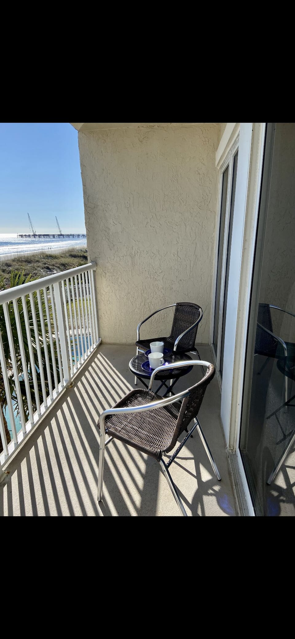 The view south - toward the iconic Jax Beach Pier.