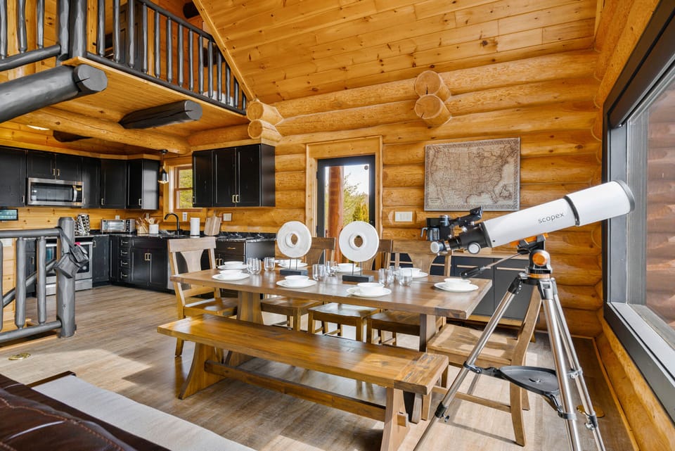 Open concept kitchen