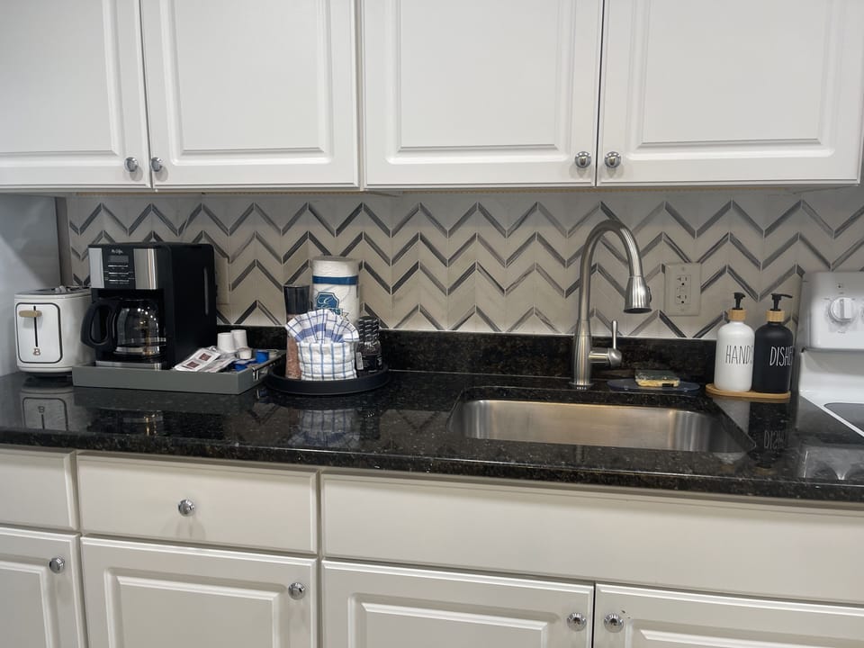 Coffee bar and essentials included