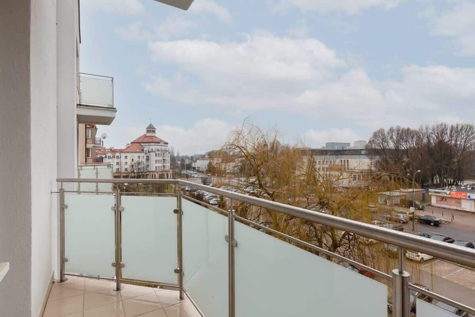 Spacious balcony that ensures spending time outdoors. The balcony offers views of the surrounding area.