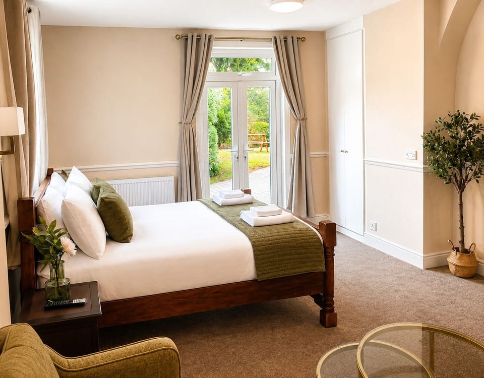 Premium bedding, pillowtop beds, in-room safe, desk