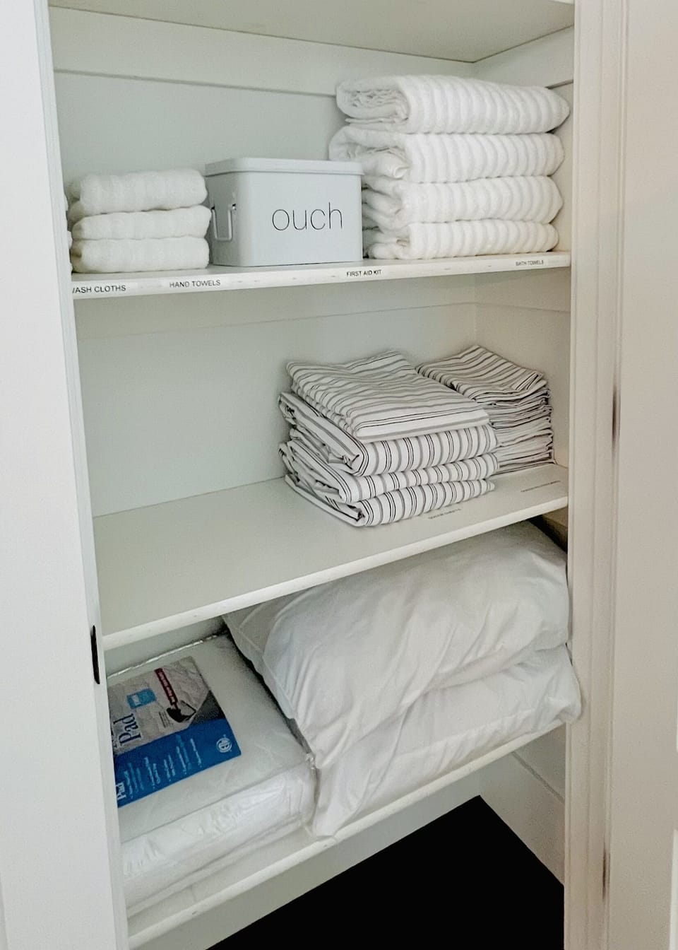 Bathroom 1 - linen closet