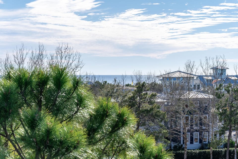 You can even see the Gulf from here