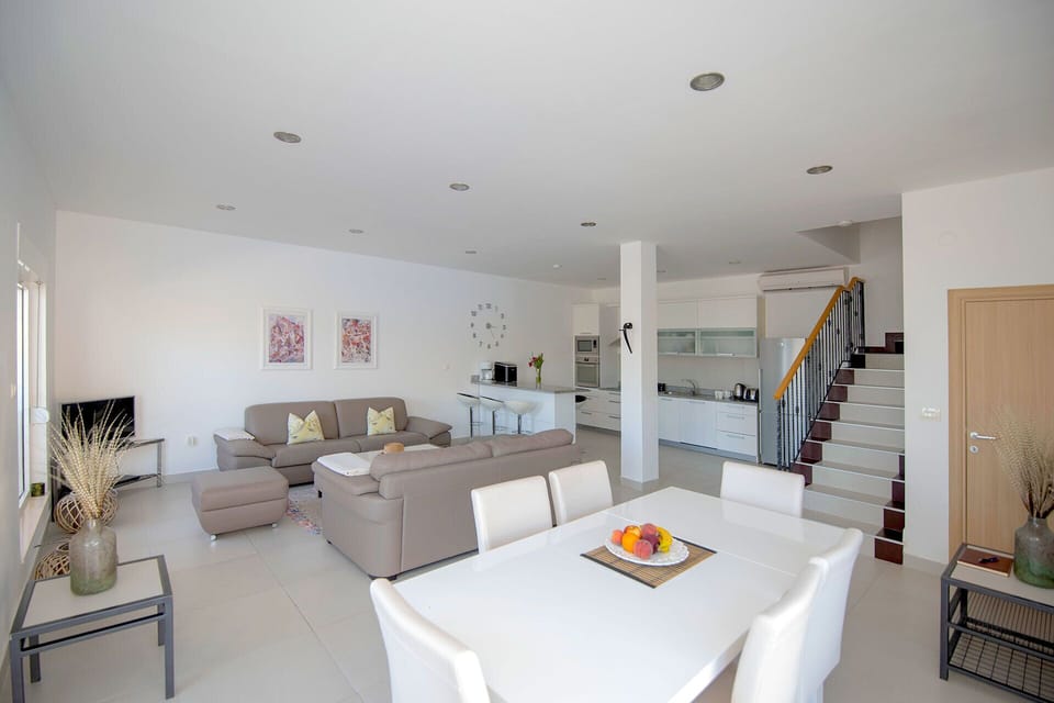 Open plan living ensures everyone is included in the holiday