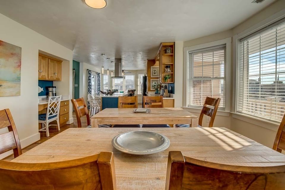 Mid-Level Dining Tables (seats 6 each)
