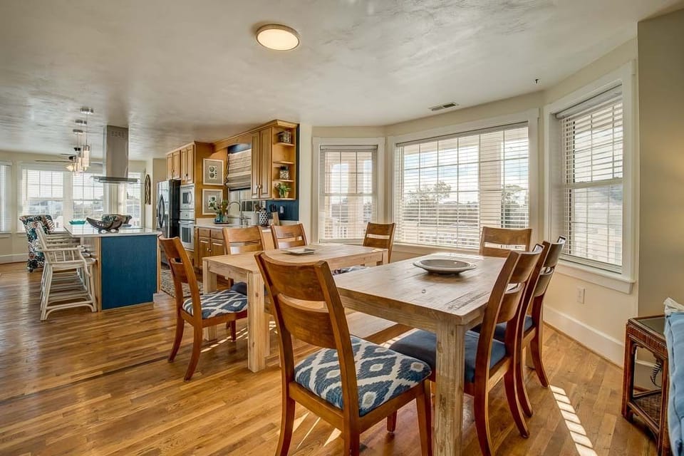 Mid-Level Dining Tables (seats 6 each)