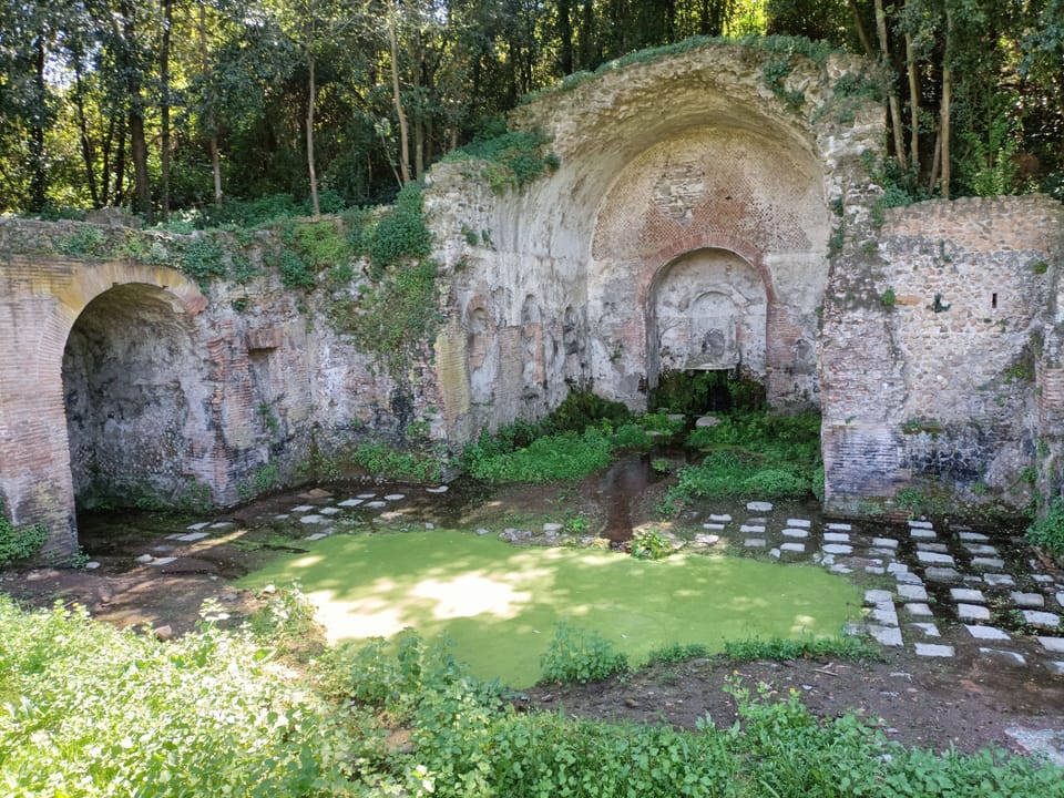 Caffarella Park  Nymphaeum of Egeria