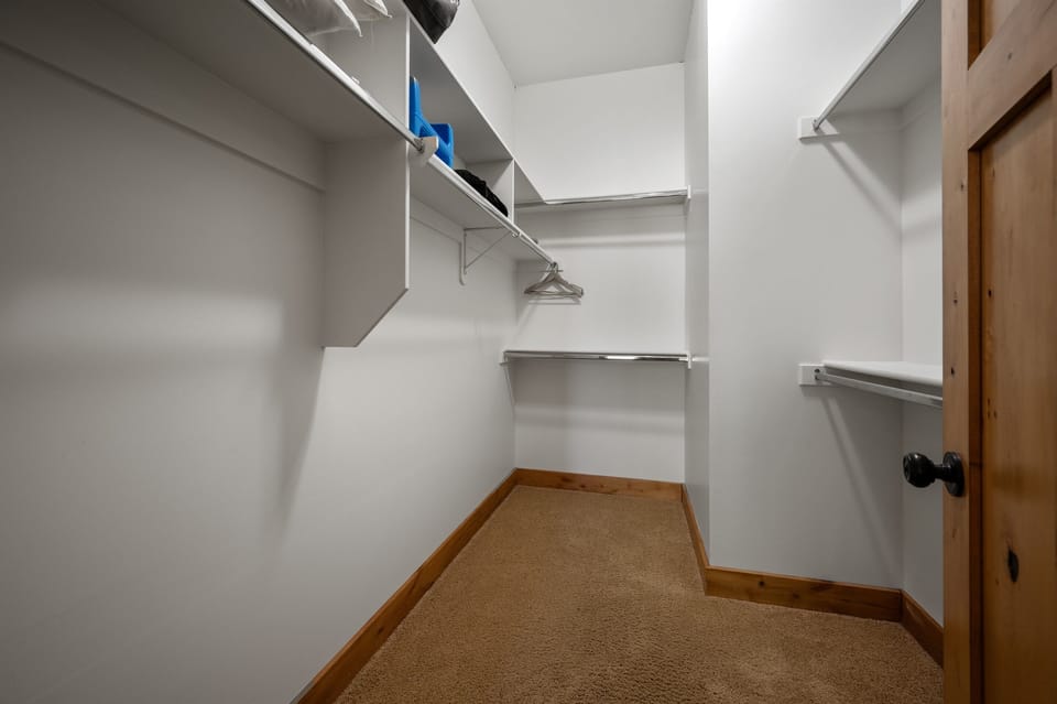 Enjoy use of the walk-in closet located in the primary bedroom.