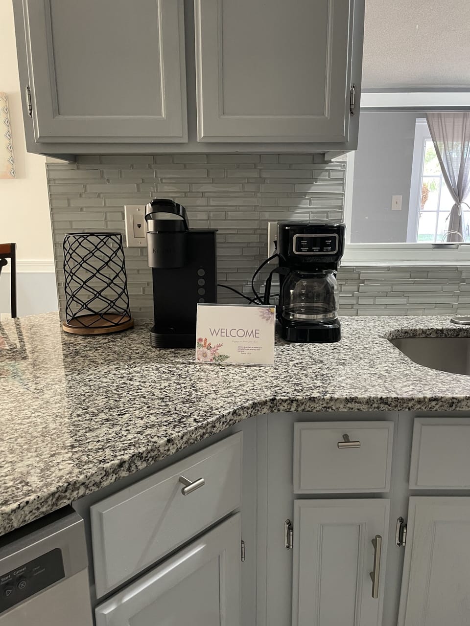 HELLO COFFEE! Keureg and drip coffee maker on site.
