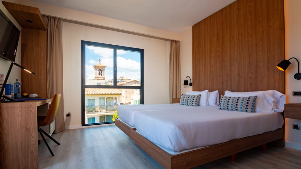 Premium Double Room, Terrace | In-room safe, desk, blackout drapes, soundproofing