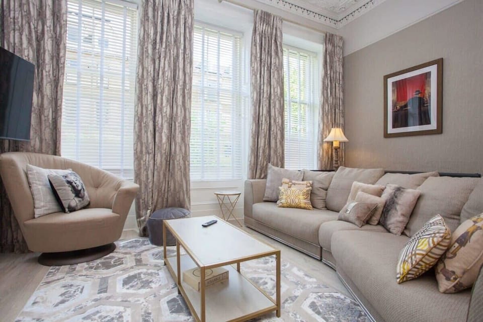 A comfortable sofa