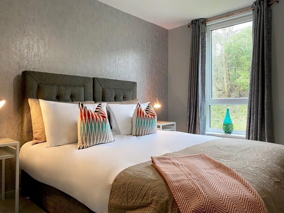 Large cosy bed