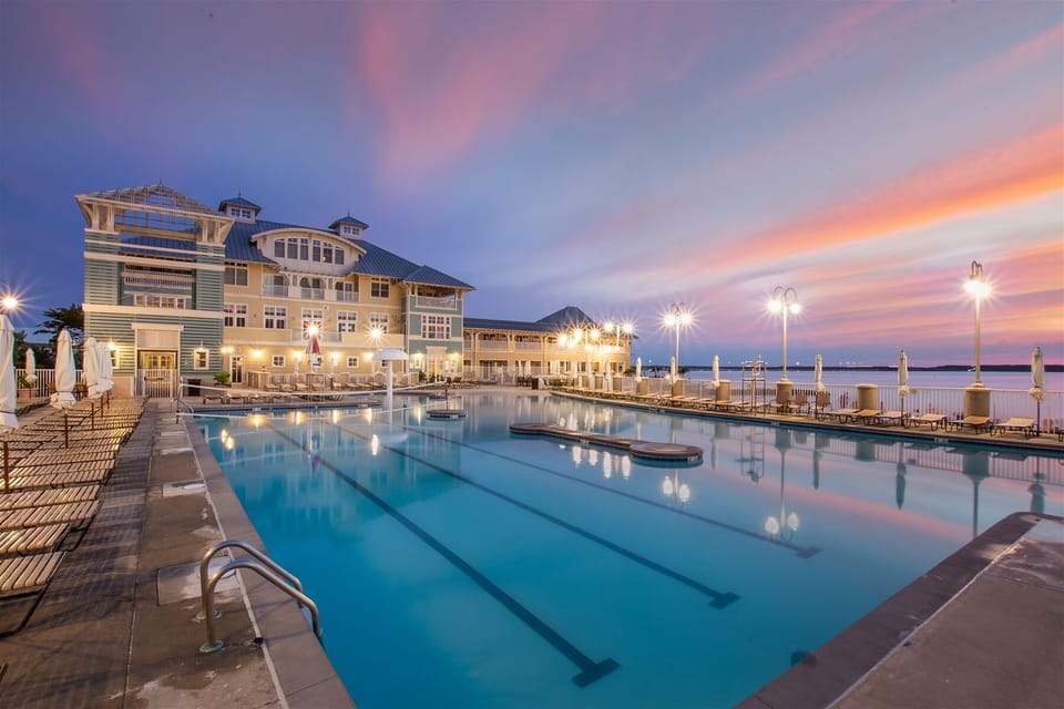 Pool at Twilight
