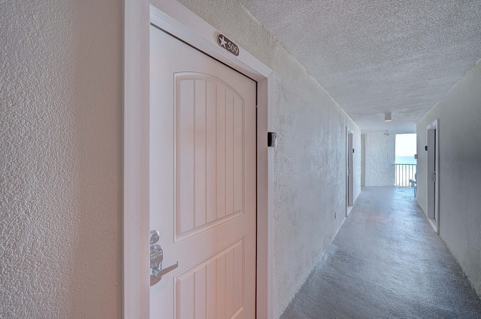 Exterior door.