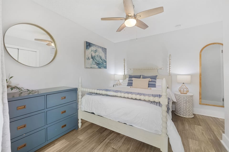 Guest bedroom #3, calm and cozy for restful nights