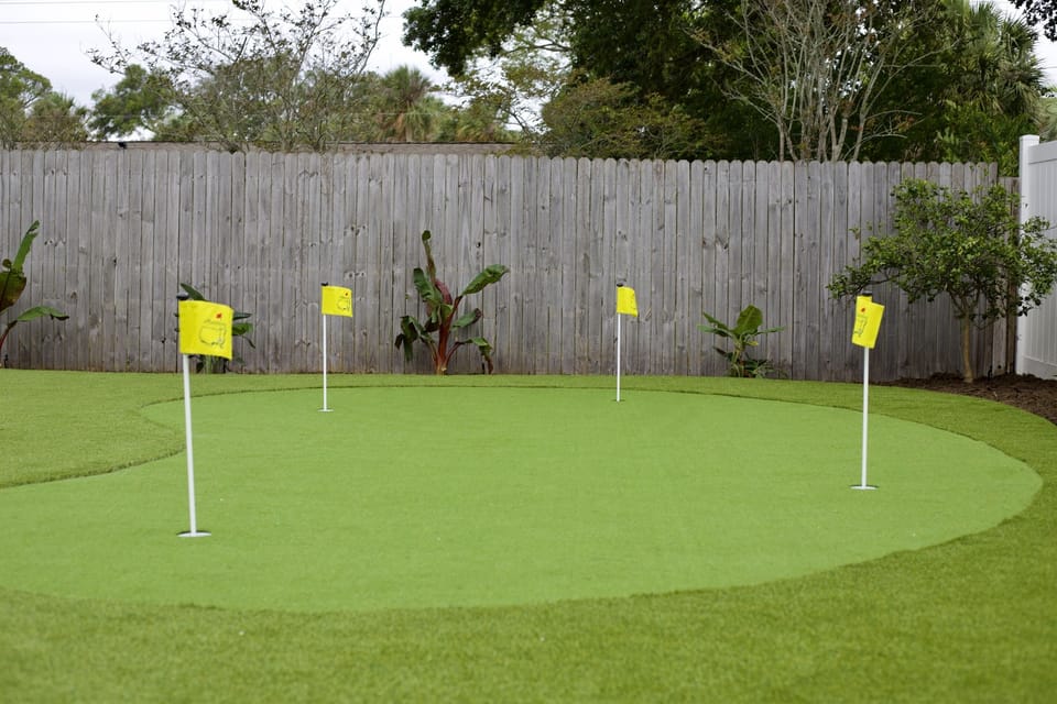 Practice your short game between swims