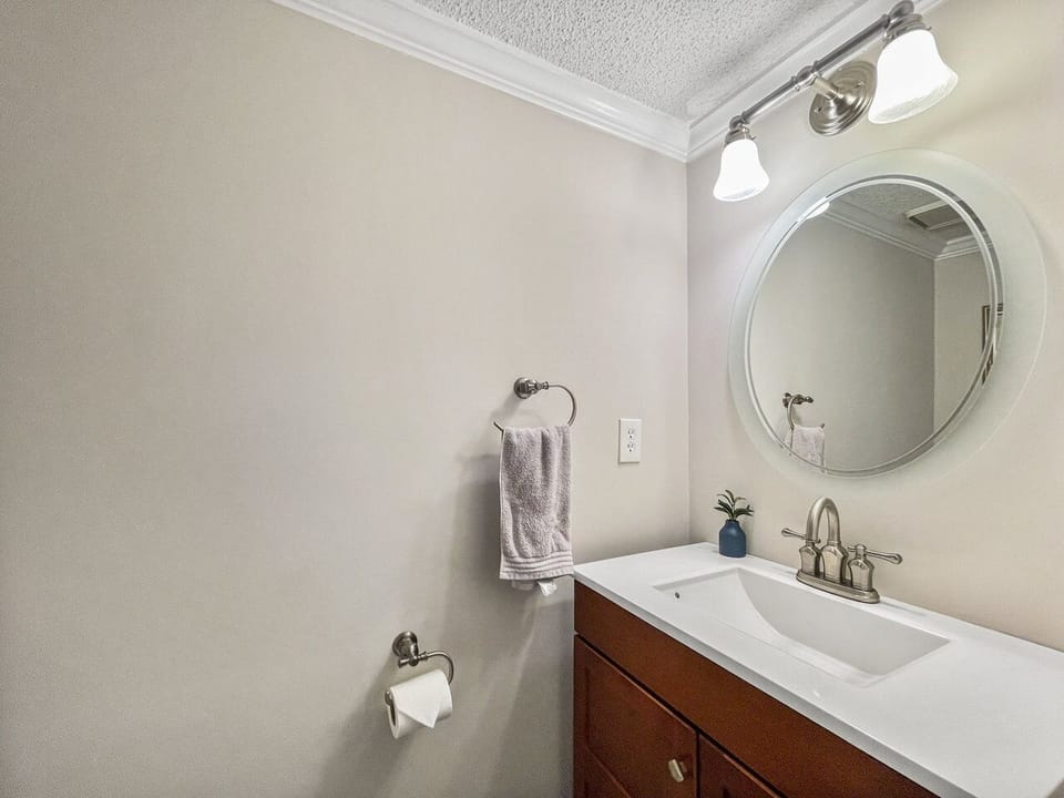 1st floor vanity bathroom