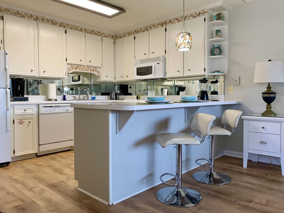 Fully equipped kitchen