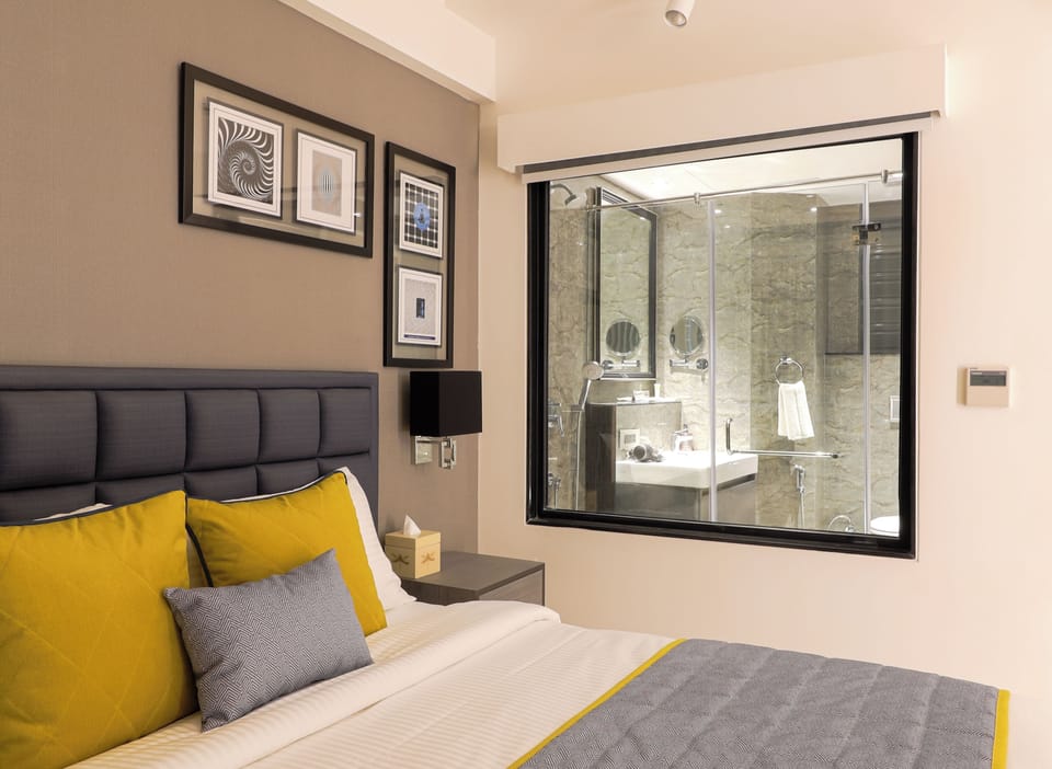 Premium Room | In-room safe, desk, laptop workspace, blackout drapes