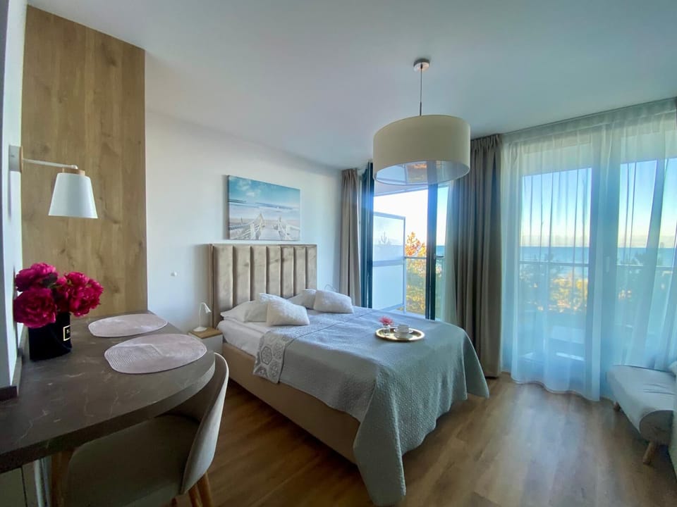 Cosy and elegant relaxation area for two people.
