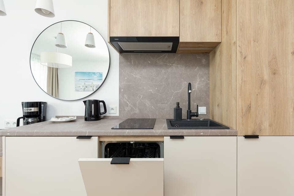 The dishwasher that ensures easy cleanup after meals.
