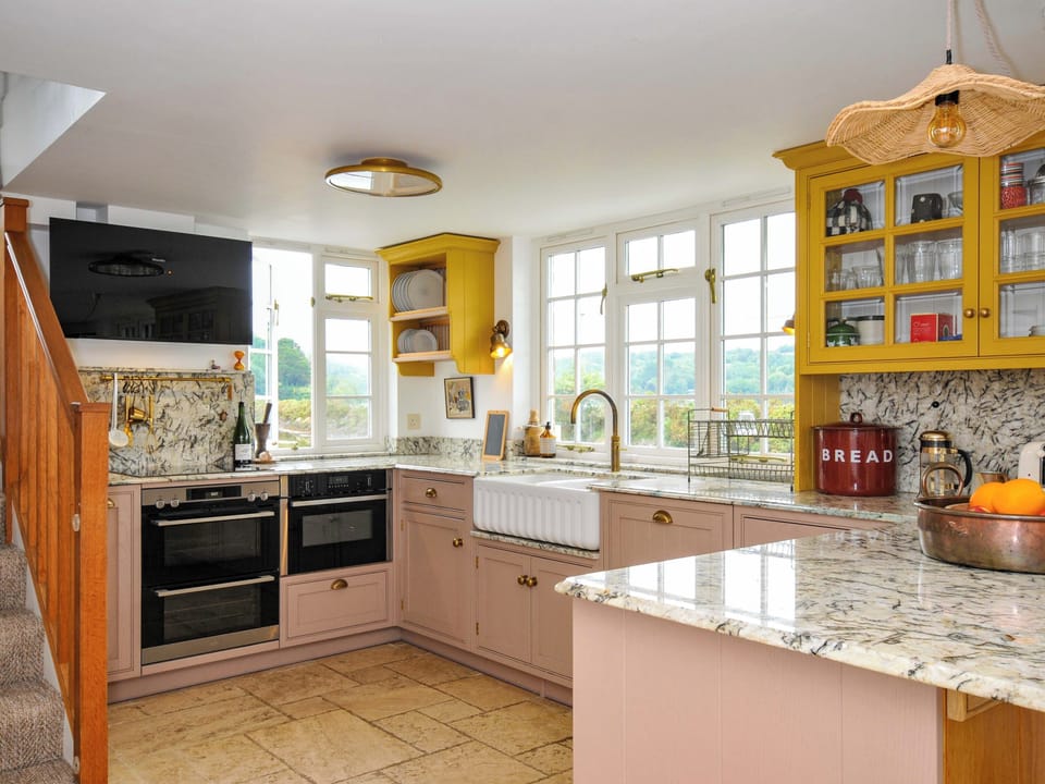 Fridge, microwave, dishwasher, electric kettle