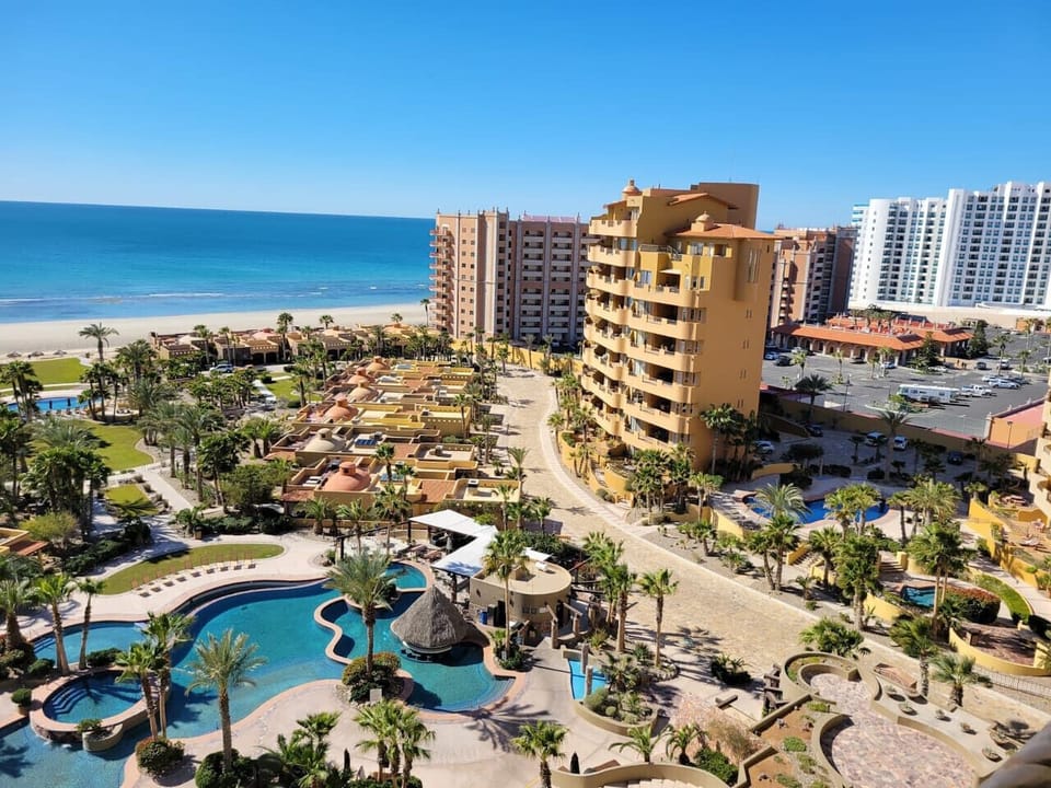 View of the resort