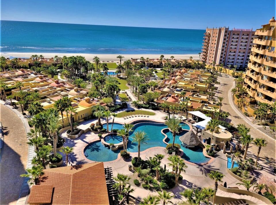 View of the resort