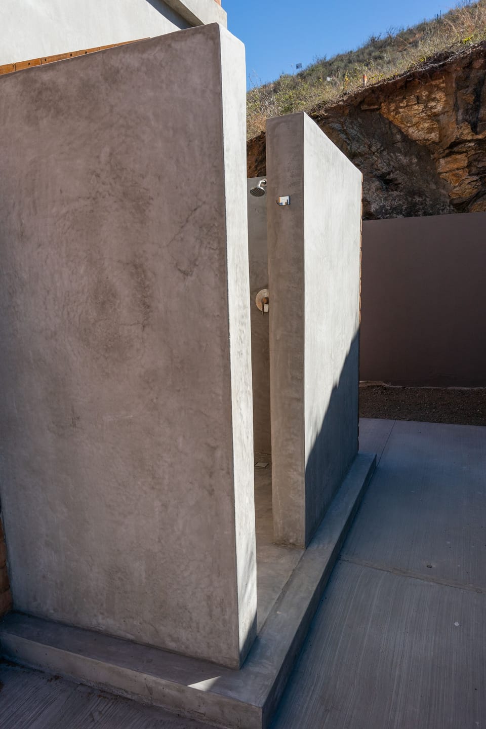 outdoor shower