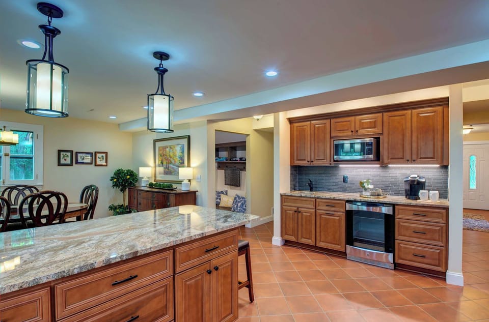 Expansive coffee station!