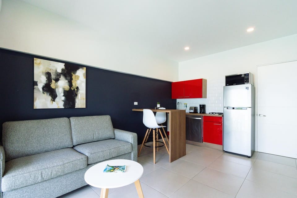 Enjoy watching TV in this comfy sofa.