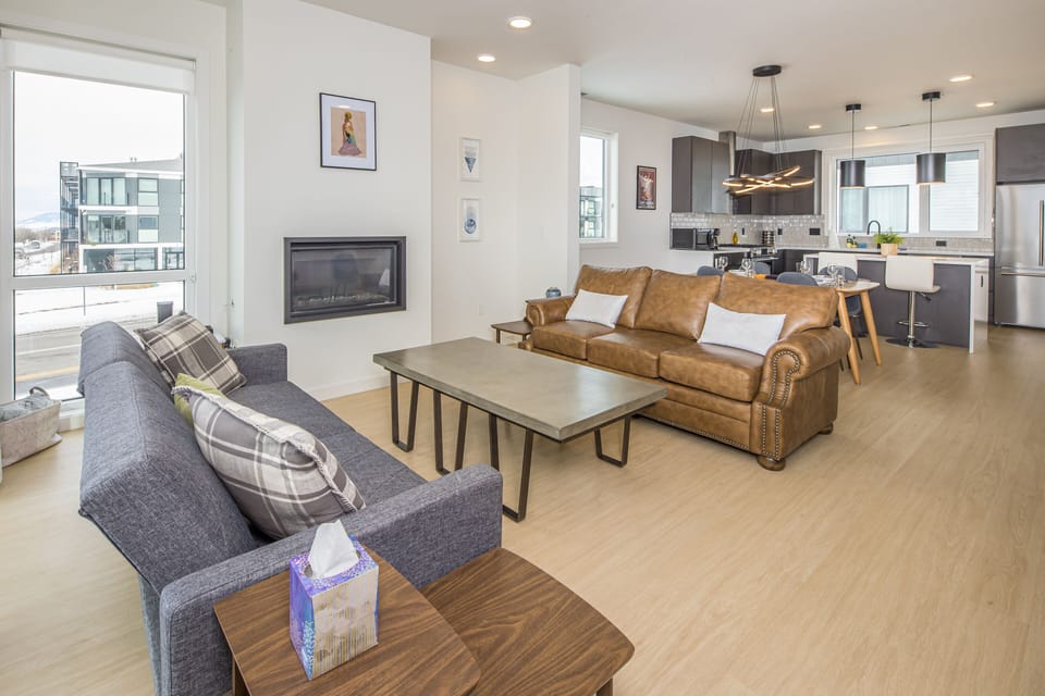 Cozy up by the fire | Main Level